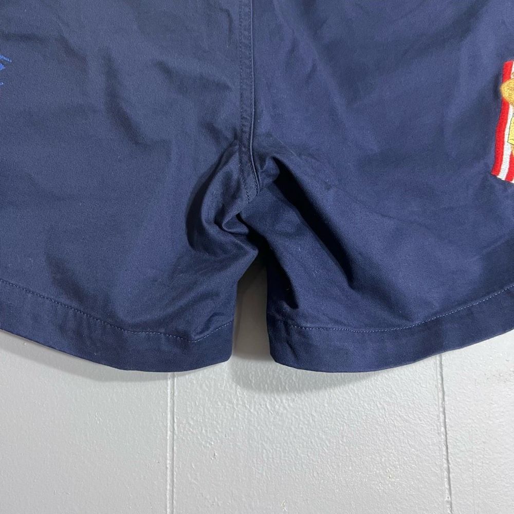 NWT $125 Polo Ralph Lauren 6” Embroidered Polo Bear Prepster Shorts Mens XS Navy - Picture 7 of 9